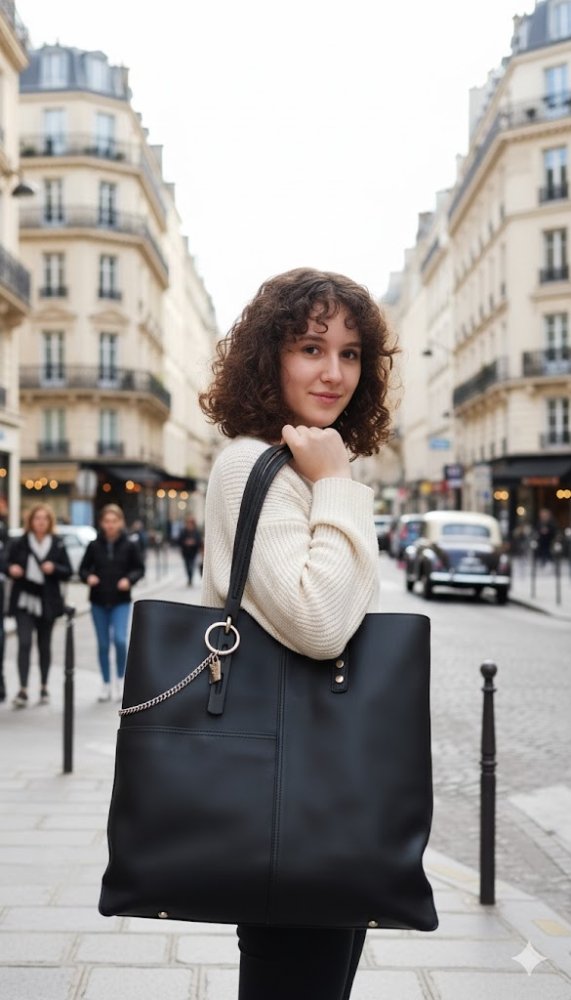 Borbonese Shopping in Pelle (borsa di seconda mano) 924475I42 - STANGA Pelletteria