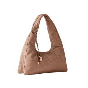 Borbonese Twinnie Hobo Small Mauve - STANGA Pelletteria