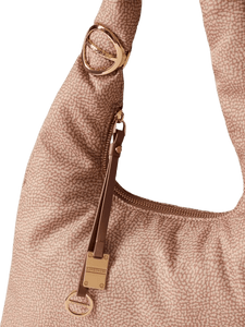 Borbonese Twinnie Hobo Small Mauve - STANGA Pelletteria