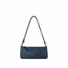Carica l'immagine nel visualizzatore di Gallery, Borbonese Vis A Vis Bowler Small Borsa A Spalla Blu Lapis - STANGA Pelletteria
