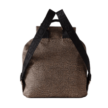 Carica l'immagine nel visualizzatore di Gallery, Borbonese Zaino Eco Line Medium Nylon OP Natural - STANGA Pelletteria
