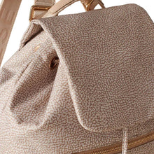 Carica l'immagine nel visualizzatore di Gallery, Borbonese Zaino Eco Line Medium Nylon Sabbia - STANGA Pelletteria
