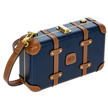 Carica l'immagine nel visualizzatore di Gallery, Bric's Bellagio Legacy Bag BB608370 Borsa Rigida Piccola Blue - STANGA Pelletteria
