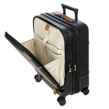 Carica l'immagine nel visualizzatore di Gallery, Bric's Bellagio Trolley Cabina Business con Porta PC e USB Black - STANGA Pelletteria
