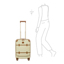 Carica l'immagine nel visualizzatore di Gallery, Bric's Bellagio Trolley Cabina Business con Porta PC e USB Cream - STANGA Pelletteria
