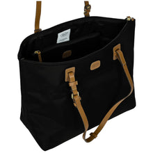 Carica l'immagine nel visualizzatore di Gallery, Bric's X - Collection Sportina Grande 3in1 In Tessuto Riciclato Black - STANGA Pelletteria
