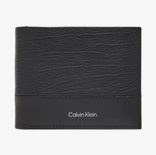 Carica l&#39;immagine nel visualizzatore di Gallery, Calvin Klein Portafoglio Con Porta Moneta Black - STANGA Pelletteria
