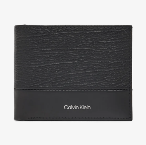 Calvin Klein Portafoglio Con Porta Moneta Black - STANGA Pelletteria