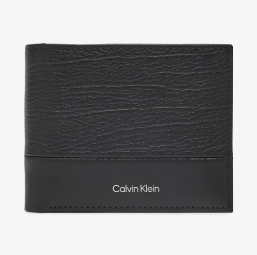 Calvin Klein Portafoglio Con Porta Moneta Black - STANGA Pelletteria