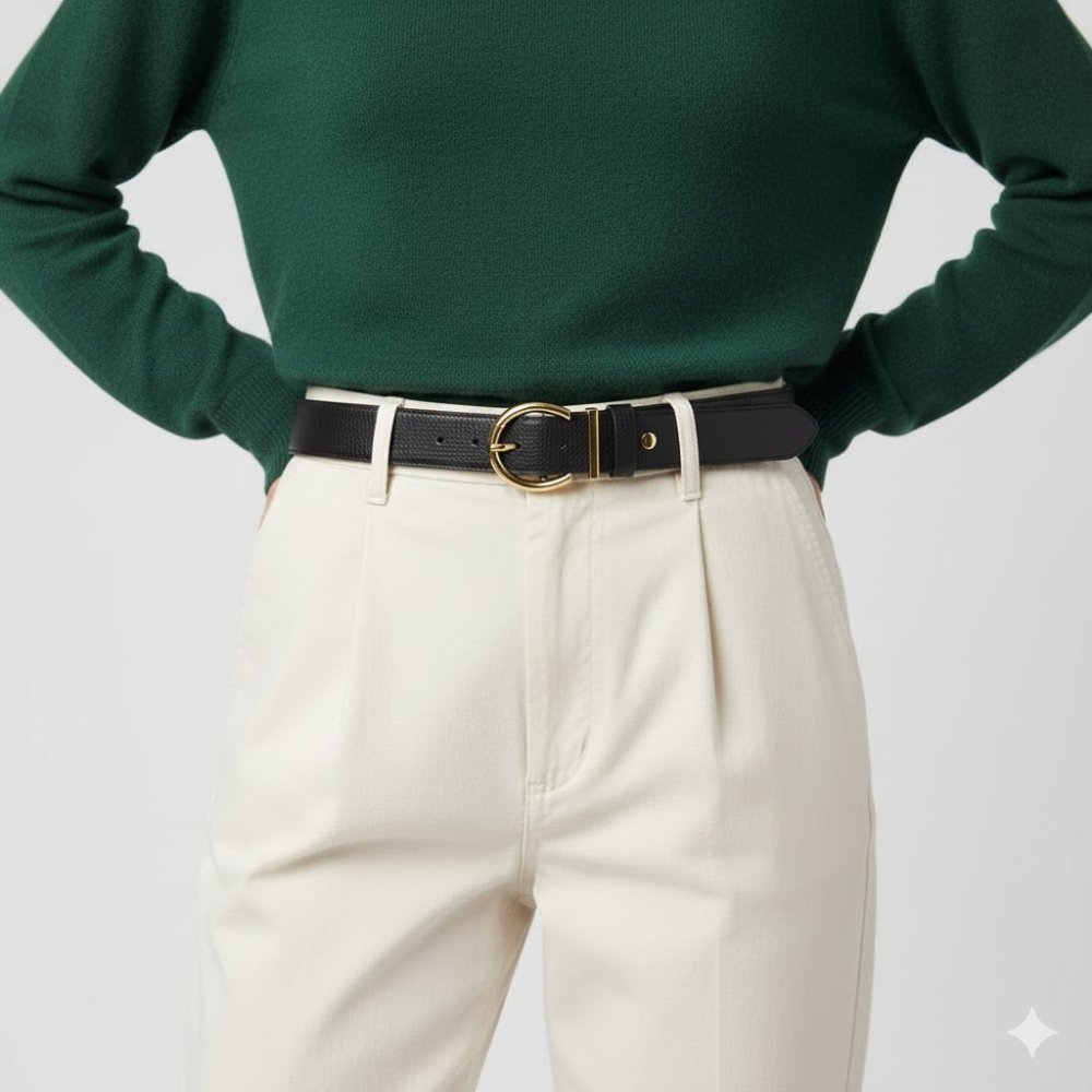 Coccienlle Beth Cintura Noir - STANGA Pelletteria