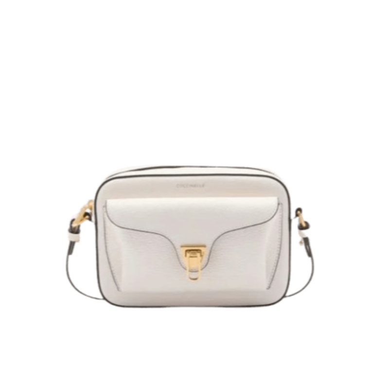 Coccinelle Beat Soft Small Blanco - STANGA Pelletteria