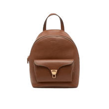 Carica l&#39;immagine nel visualizzatore di Gallery, Coccinelle Beat Zaino Generation Small Cognac - STANGA Pelletteria
