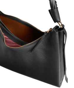 Coccinelle Boheme Double Medium Noir/Cognac - STANGA Pelletteria