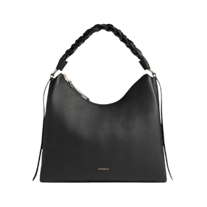 Coccinelle Boheme Double Medium Noir/Cognac - STANGA Pelletteria