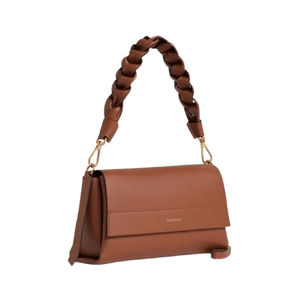 Coccinelle Boheme Double Small Cognac/Noir - STANGA Pelletteria