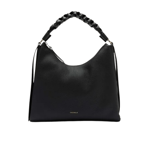 Coccinelle Boheme Medium Noir/Cuir - STANGA Pelletteria