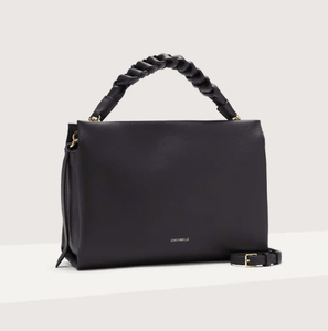 Coccinelle Boheme Medium Noir/Cuir (borsa di seconda mano) E1 - M50 - 190201 - STANGA Pelletteria