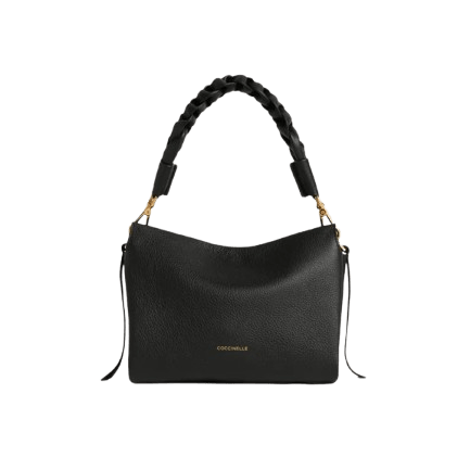 Coccinelle Boheme Small Noir/Cognac - STANGA Pelletteria