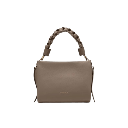 Coccinelle Boheme Small Warm Taupe/Rosette - STANGA Pelletteria
