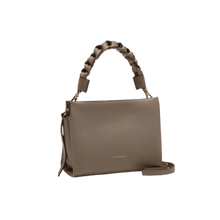 Carica l&#39;immagine nel visualizzatore di Gallery, Coccinelle Boheme Small Warm Taupe/Rosette - STANGA Pelletteria

