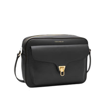 Carica l&#39;immagine nel visualizzatore di Gallery, Coccinelle Borsa A Tracolla Beat Soft Medium Noir - STANGA Pelletteria
