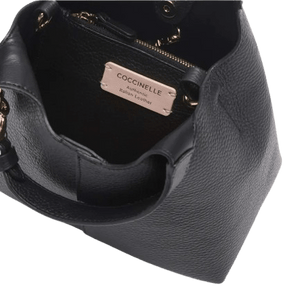 Coccinelle C - Easy Small Noir - STANGA Pelletteria