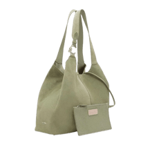 Carica l&#39;immagine nel visualizzatore di Gallery, Coccinelle C - Easy Suede Medium Greenery - STANGA Pelletteria
