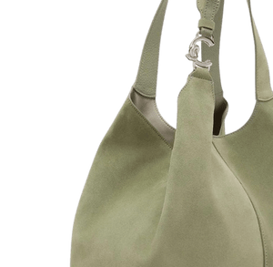 Coccinelle C - Easy Suede Medium Greenery - STANGA Pelletteria