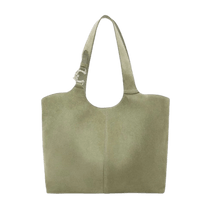 Carica l&#39;immagine nel visualizzatore di Gallery, Coccinelle C - Easy Suede Medium Greenery - STANGA Pelletteria

