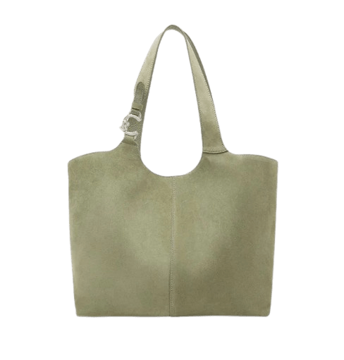 Coccinelle C - Easy Suede Medium Greenery - STANGA Pelletteria