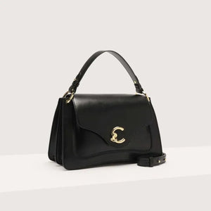 Coccinelle C - Me Calf Cocker Medium Noir - STANGA Pelletteria