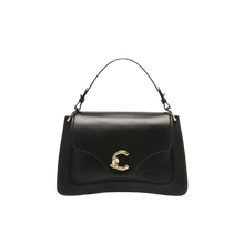 Carica l&#39;immagine nel visualizzatore di Gallery, Coccinelle C - Me Calf Cocker Medium Noir - STANGA Pelletteria
