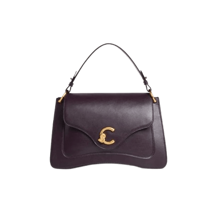 Coccinelle C - Me Calf Medium Prune - STANGA Pelletteria