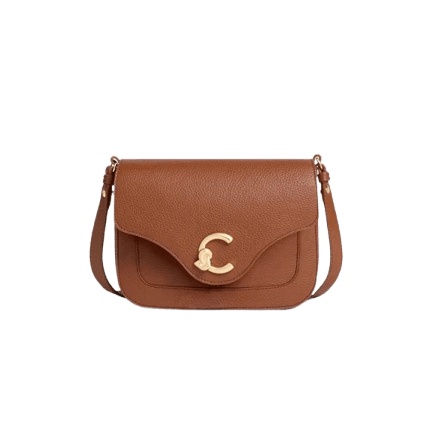 Coccinelle C - Me Con Patta Small Cognac - STANGA Pelletteria