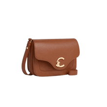 Carica l&#39;immagine nel visualizzatore di Gallery, Coccinelle C - Me Con Patta Small Cognac - STANGA Pelletteria
