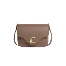 Carica l&#39;immagine nel visualizzatore di Gallery, Coccinelle C - Me Con Patta Small Warm Taupe - STANGA Pelletteria
