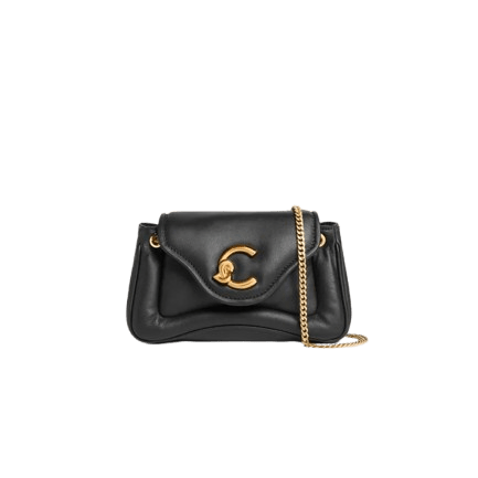 Coccinelle C - Me Fluffy Small Noir - STANGA Pelletteria
