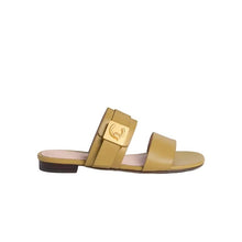 Carica l'immagine nel visualizzatore di Gallery, Coccinelle C - Me Lock Cow Flat Sandal Seagrass - STANGA Pelletteria
