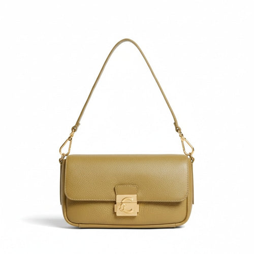 Coccinelle C - Me Lock Medium Seagrass - STANGA Pelletteria