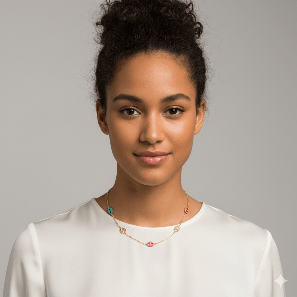 Coccinelle Collana Monogram Oro - STANGA Pelletteria