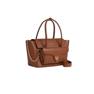 Coccinelle Double Beat Medium Cognac - STANGA Pelletteria