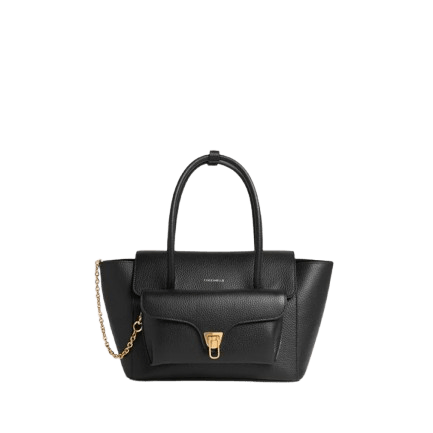 Coccinelle Double Beat Medium Noir - STANGA Pelletteria