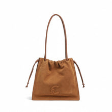 Carica l'immagine nel visualizzatore di Gallery, Coccinelle Dulse Secchiello Suede Medium Cognac - STANGA Pelletteria
