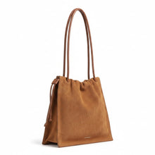 Carica l'immagine nel visualizzatore di Gallery, Coccinelle Dulse Secchiello Suede Medium Cognac - STANGA Pelletteria
