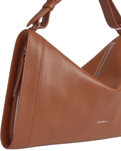 Coccinelle Elinor Medium Cognac - STANGA Pelletteria