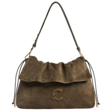 Carica l'immagine nel visualizzatore di Gallery, Coccinelle Lidia Suede Medium Fango - STANGA Pelletteria
