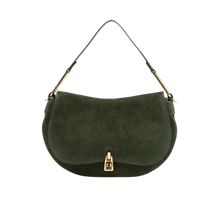 Carica l&#39;immagine nel visualizzatore di Gallery, Coccinelle Magie Suede Bimaterial Medium Alga - STANGA Pelletteria
