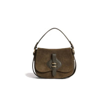 Carica l'immagine nel visualizzatore di Gallery, Coccinelle Mavery Suede Small Fango - STANGA Pelletteria
