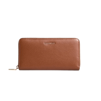 Coccinelle Metallic Soft Cognac - STANGA Pelletteria