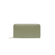 Carica l&#39;immagine nel visualizzatore di Gallery, Coccinelle Metallic Soft Zip Around Greenery - STANGA Pelletteria
